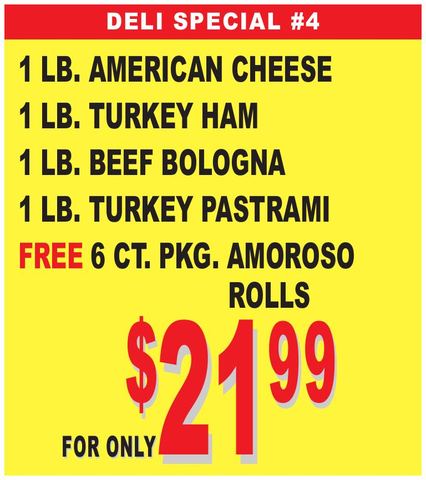 Deli Special #4 flyer