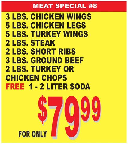 Meat Special #8 flyer